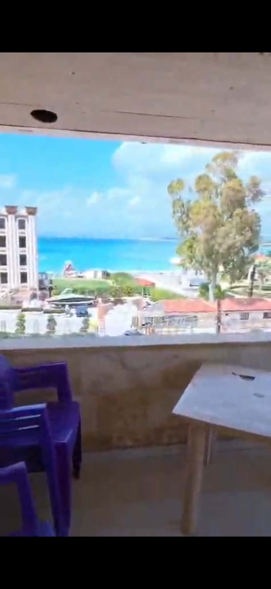 شاليه Sea view, Well-ventilated 4 غرف للإيجار في الشاطئ الازرق، اللاذقية - صورة 2