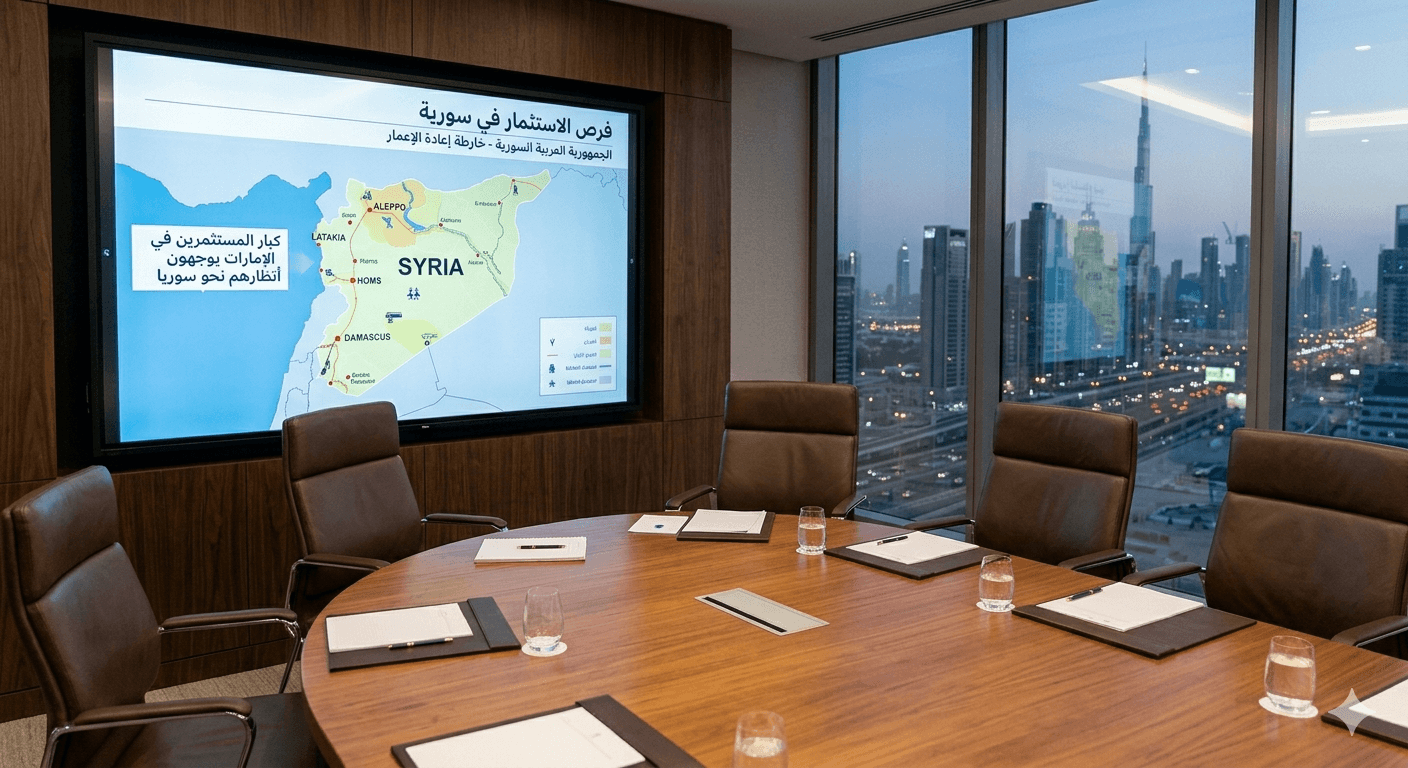 الرؤية الاستثمارية لسوريا: العقار والسياحة والعقد المقبل