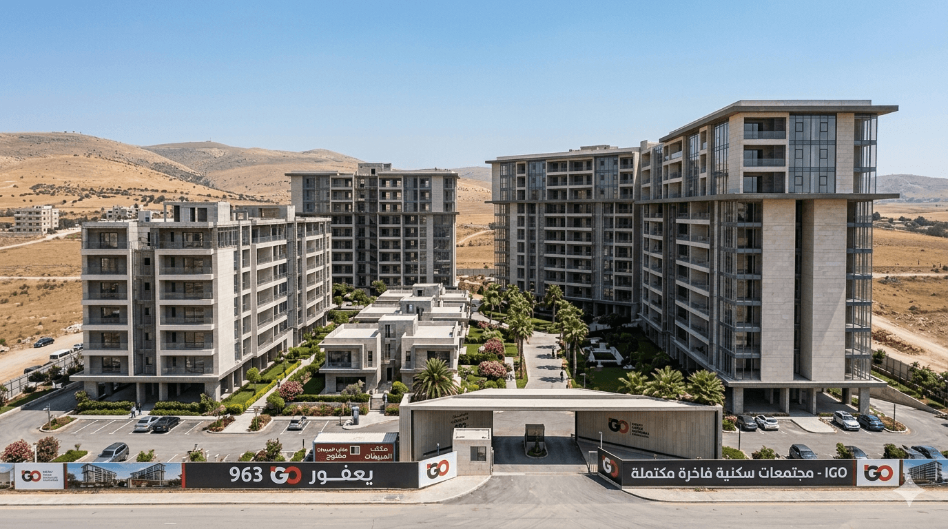 شركة IGO تطلق مشاريع إنشائية جديدة في يعفور مع عودة النشاط الاستثماري إلى سوريا