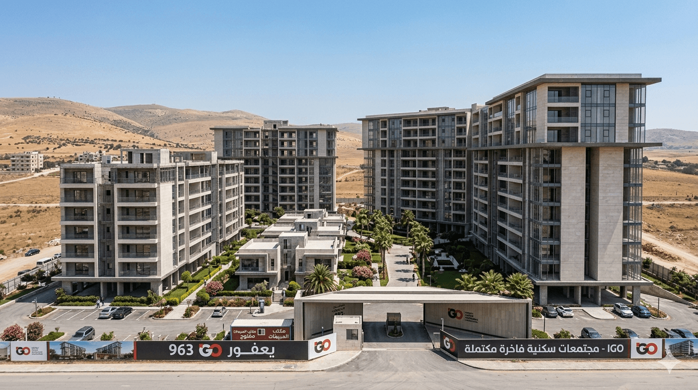 شركة IGO تطلق مشاريع إنشائية جديدة في يعفور مع عودة النشاط الاستثماري إلى سوريا