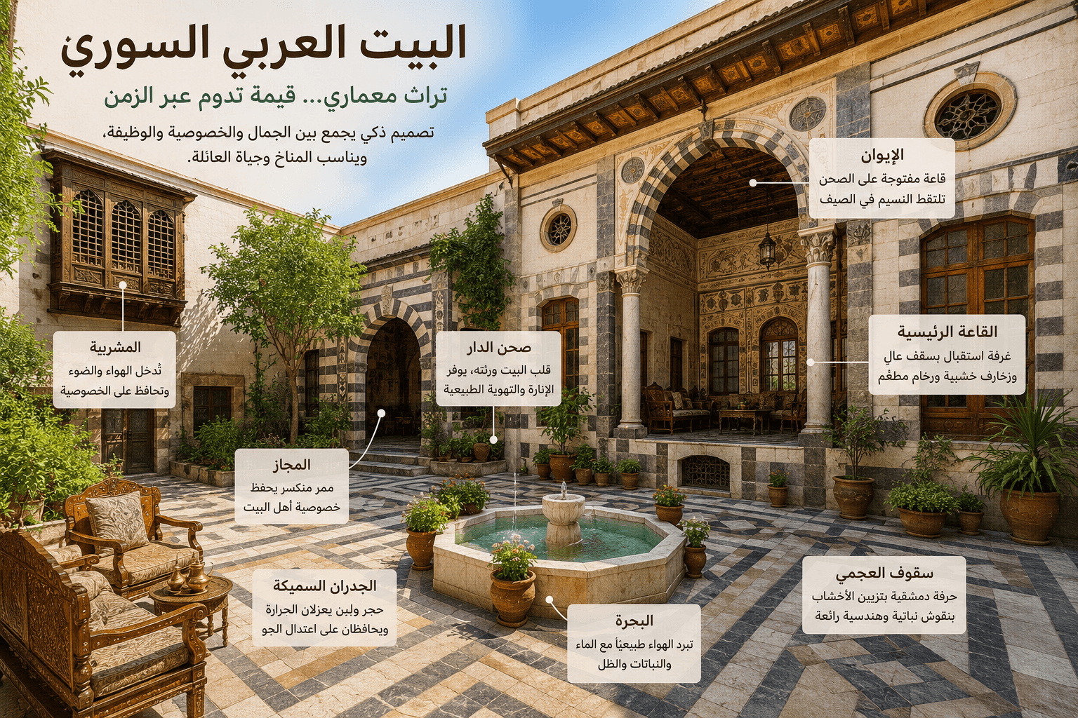 العقار في سوريا: كيف شكّلت العمارة السورية قيمة العقار عبر التاريخ؟