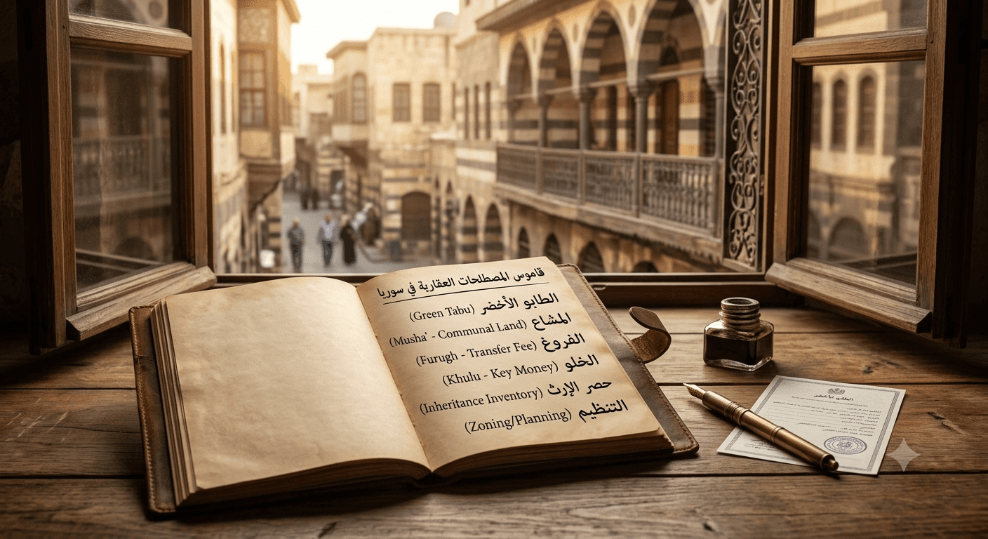 Syrian Real Estate Terms: A Glossary for Buyers and Expats