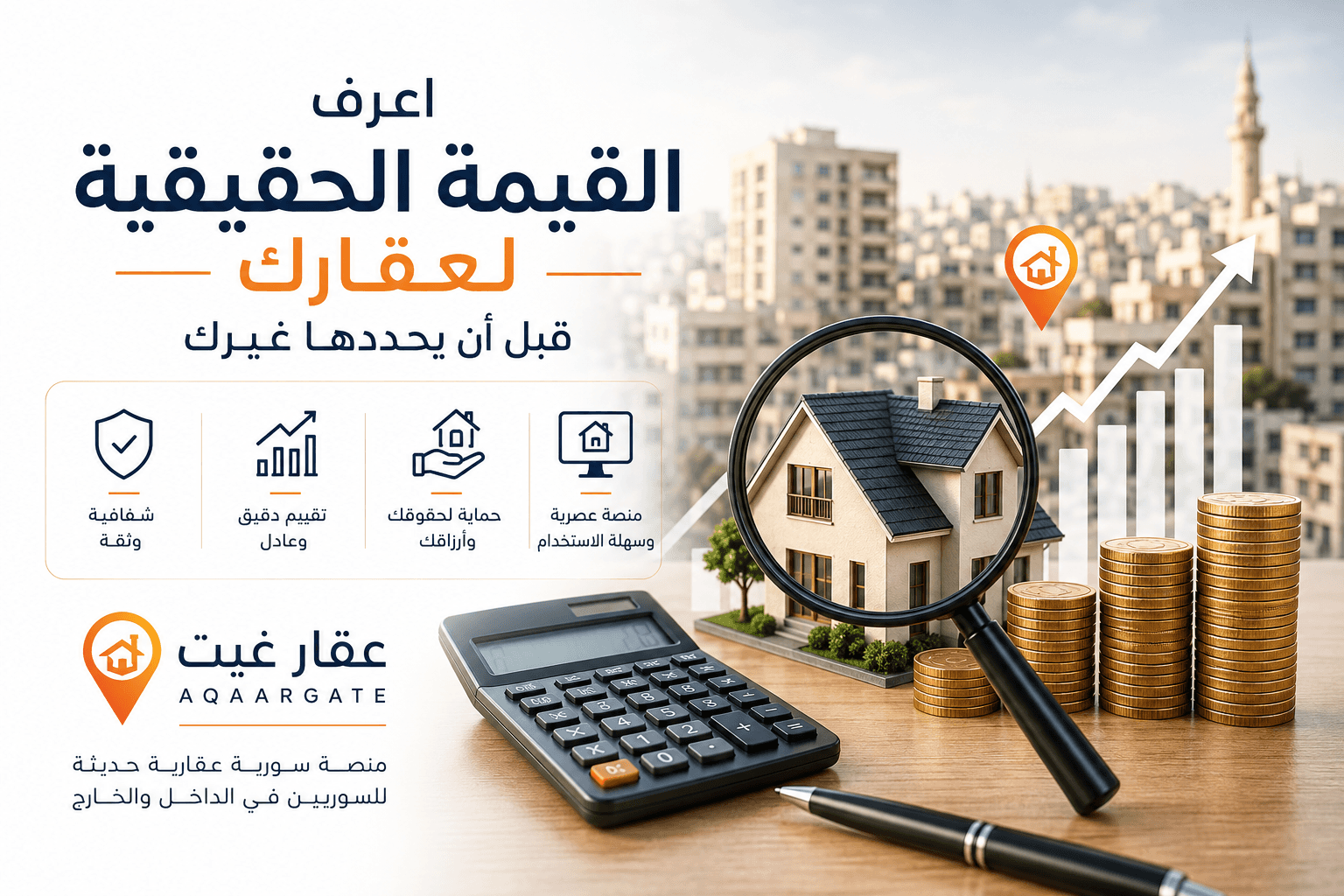 اعرف القيمة الحقيقية لعقارك قبل أن يحددها غيرك